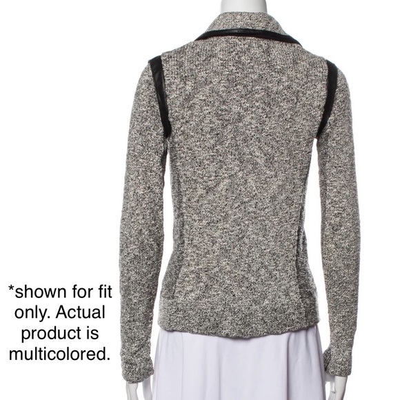 Rag & Bone “Hart” Tweed Multi-Colored Moto Jacket - Picture 3 of 13